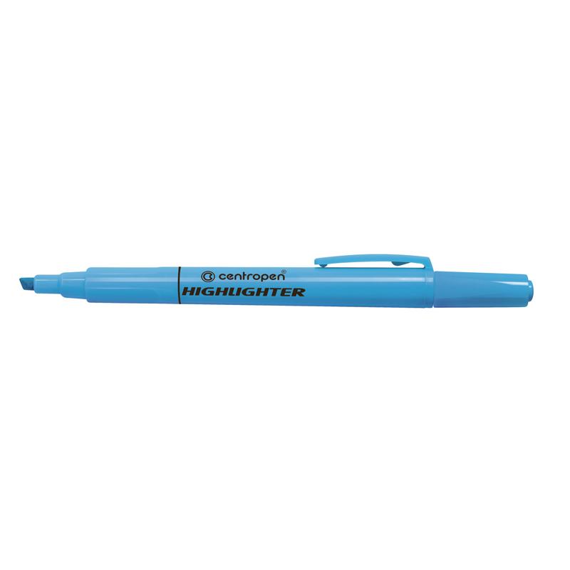 Маркер CENTROPEN Fax 8722 1-4 мм клиноподібний синій